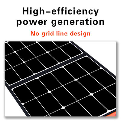 Καινοτόμα τεχνολογία 100W φορητό ηλιακό πάνελ για εξωτερικές περιπέτειες