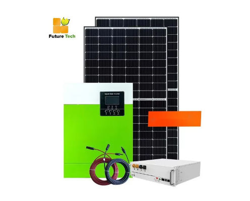 Οικιακή χρήση 5.5KW Ανεξάρτητο από το δίκτυο Ηλιακό σύστημα 220/230V Ηλιακός μετατροπέας με πράσινο