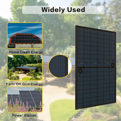 400W PV Μονοκρυσταλλικές Δυοπρόσωπες Ηλιακές Πίνακες Κιτ 10BB