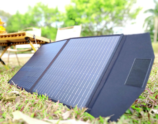 FT60 Δαπλώσιμο ηλιακό πάνελ 60w Φορτιστή κουβέρτα Αδιάβροχο IP65 με μαύρο