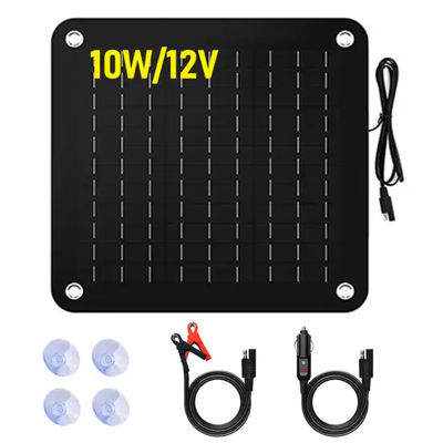 IP67 Αδιάβροχο φορτιστή ηλιακών μπαταριών 12V USB φορτιστή ηλιακών συλλεκτών