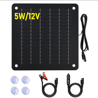 IP67 Αδιάβροχο φορτιστή ηλιακών μπαταριών 12V USB φορτιστή ηλιακών συλλεκτών