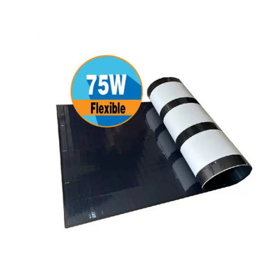 75 Watt Ευέλικτο Ηλιακό Πίνακα Πίνακα ETFE MC4 Αδιάβροχο για εύκολη εγκατάσταση