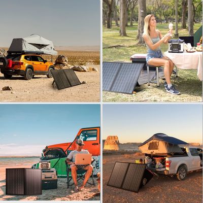 100W off grid αναδιπλούμενο ηλιακό φορτιστή φορητό κιτ ηλιακών πάνελ για κάμπινγκ
