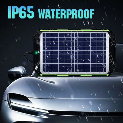 10W 12V Αδιάβροχο φορτιστή ηλιακής μπαταρίας για αυτοκίνητο πλοίο Marine RV