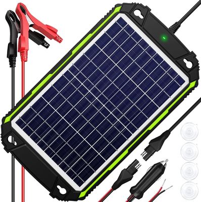 10W 12V Αδιάβροχο φορτιστή ηλιακής μπαταρίας για αυτοκίνητο πλοίο Marine RV