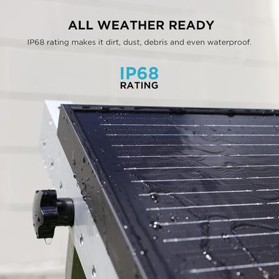 Αδιάβροχο 12V 100W άκαμπτο ηλιακό πάνελ Μονό φωτοβολταϊκές μονάδες υψηλής απόδοσης