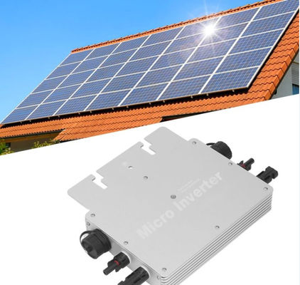 IP65 3000W 6000W Ηλιακός μικρομετατροπέας στο δίκτυο AC120V 230V με λευκό και μαύρο