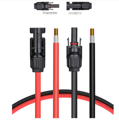 10AWG Ηλιακά καλώδια επέκτασης Ηλιακών συλλεκτικών για φορητό ηλιακό πάνελ