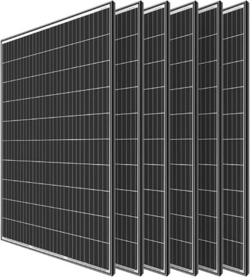 24V 320W Ηλιακό Πίνακα Μονοκρυσταλλικό On Off Grid Για RV Trailers