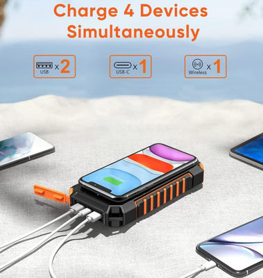 26800mAh φορητό φορητό ηλιακό φορτιστή για Galaxy Phone Tablet