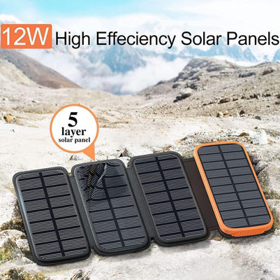 OEM φορητό ηλιακό πάνελ 12V Ηλιακό φορτιστή 27000mAh