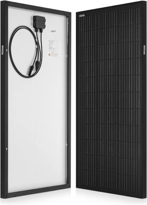 Μονοκρυσταλλικά ηλιακά πάνελ μπαλκόνι 100W για εμπορικά κτίρια