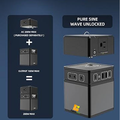 FTB200 AC 200W-14002 ηλιακή μπαταρία ιόντων λιθίου για σύστημα ηλιακής ενέργειας