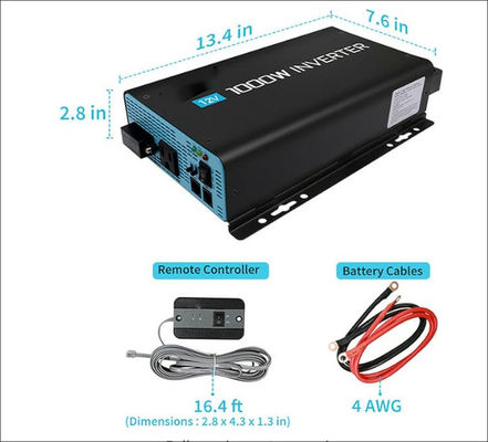 FTB1000 Off Grid Solar Inverter MPPT για off-grid ηλιακό σύστημα με μαύρο