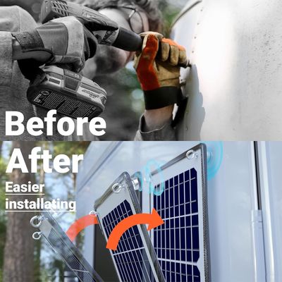 10W 12V μαγνητικός ηλιακός φορτιστής μπαταρίας τροχιά συντηρητής Αδιάβροχος για σκάφος