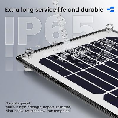 10W 12V μαγνητικός ηλιακός φορτιστής μπαταρίας τροχιά συντηρητής Αδιάβροχος για σκάφος